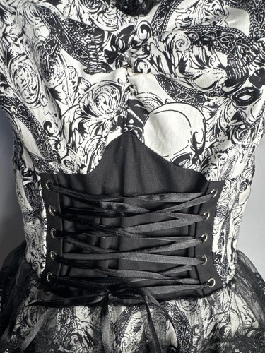 Hearts roses corset - hearts, dress