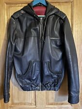 Superdry Leather Jacket M