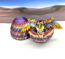 Crystal Winged Dragon with Egg
