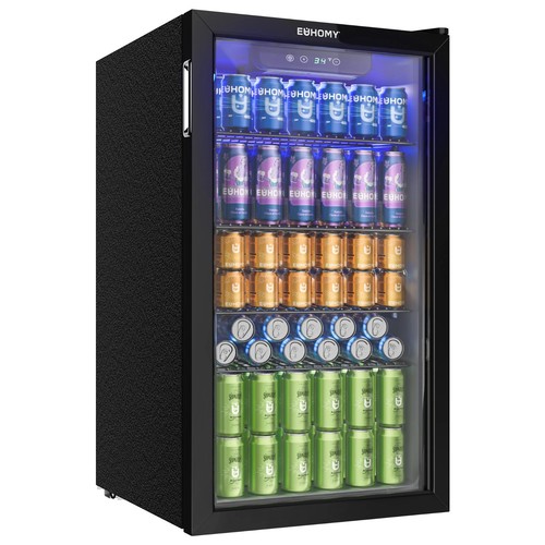 Beverage fridge glass door - fridge,