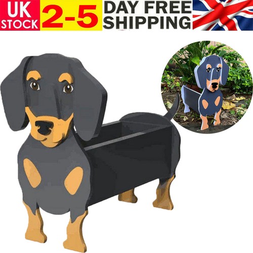 Planter animal shaped dog - shaped,