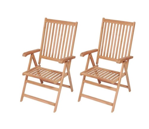Folding garden chairs set - chairs, 2