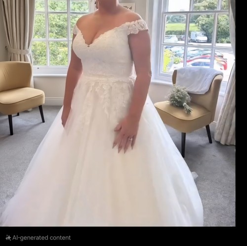 Wed2b wedding dress size - wedding, 16