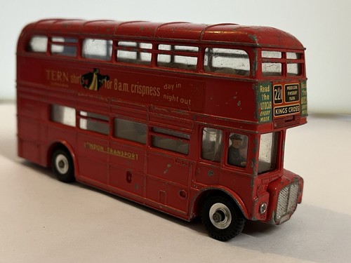 Vtg dinky routemaster london - routemaster,