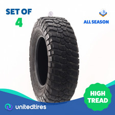 Set of (4) Used LT 255/75R17