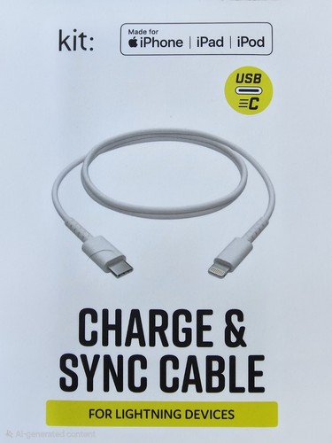 Kit premium usb lightning - usb, to