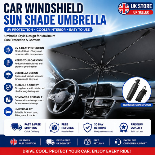 Car windshield sun shade - windshield,