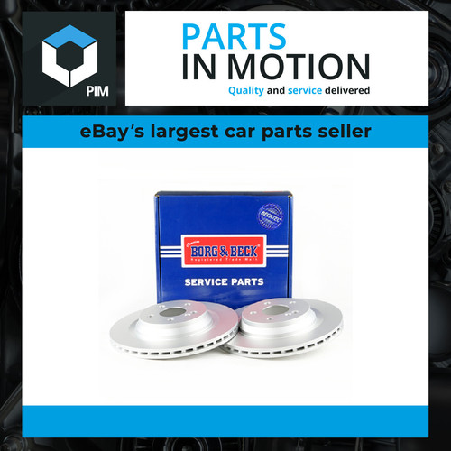 Brake discs pair vented - 2x,