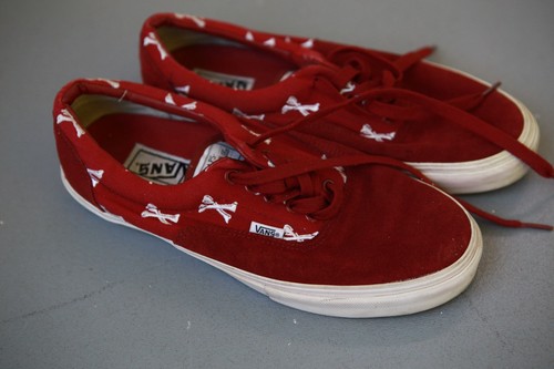 Vans wtaps era burgundy - vans,