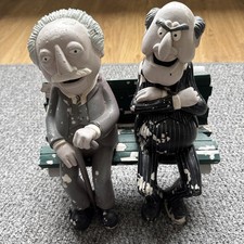 The Muppets Statler & Waldorf Garden Resin Ornament Statue Jim Henson 