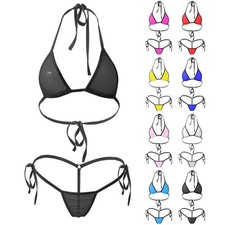 Women Halter Neck Bikini Set