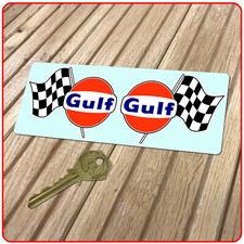 GULF Checkered Flag 75mm Ford