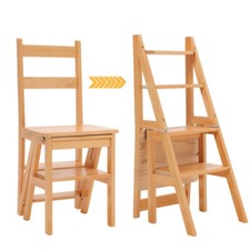Folding Stool 4 Step Library
