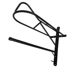 Wall mounted saddle - rack, with