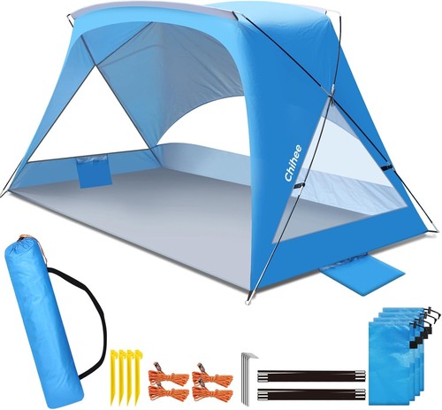 Beach tent camping sun - camping,