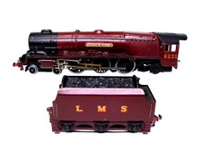 V RARE HORNBY DUBLO 3 RAIL EDL2 DUCHESS OF ATHOLL YELOW NAMEPLATES VGC+ NO RESV