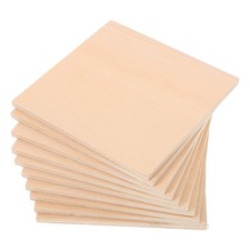 10 Pcs Thin Wood Strips Sheets