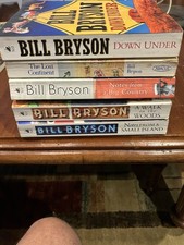 Bill Bryson Book Bundle X 5