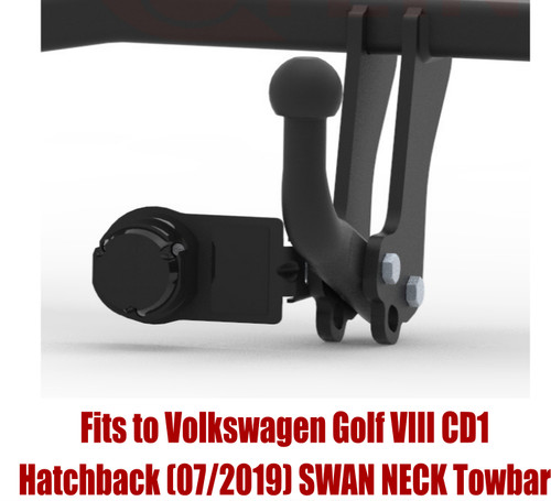 Swan tow bar for golf - for, viii