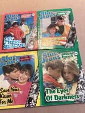 Four 1980s Vintage Blue Jeans