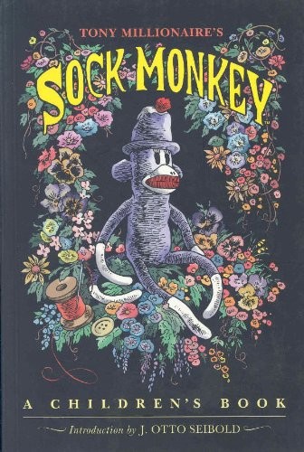 Sock monkey children book - children's,