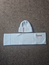Prada Beanie and Scarf Set Sky Blue