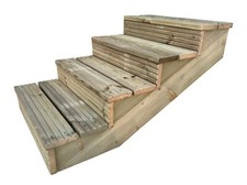 Decking step stringer kit