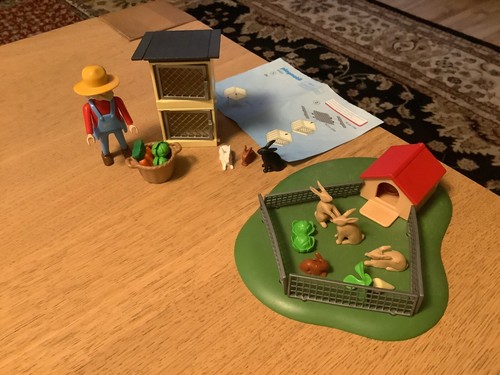 Playmobil 4491 rabbit hutch - playmobil,