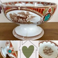 Antique Clyd Pottery stag