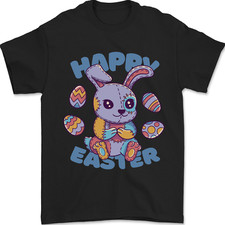 Happy Easter Bunny Mens T-Shirt 100% Cotton