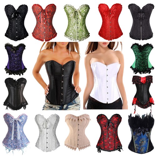 Women lace corset - lace, up