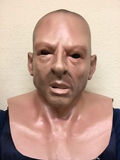 Realistic Male Bald Head Hard