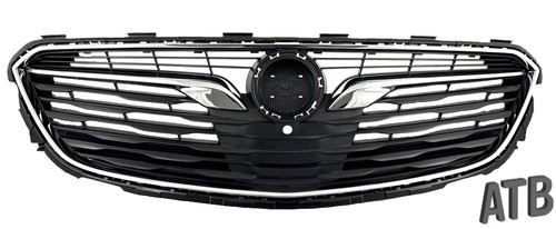 Front grille chrome black for - front,
