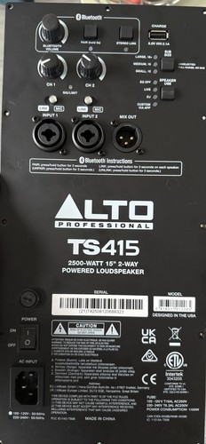 Alto ts415 amp board - alto,