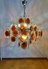 Vintage Murano Disc Chandelier
