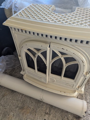 Jotul cream enamel gas - cream,