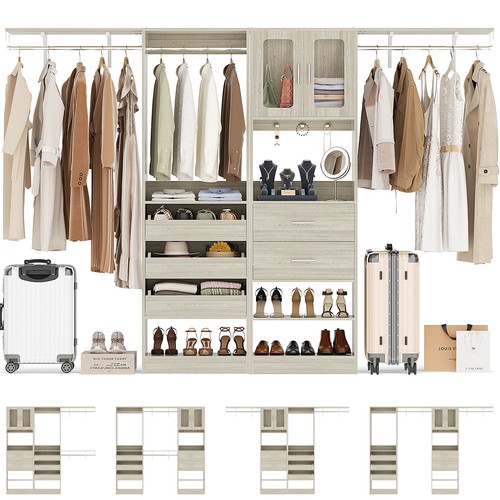 10ft closet organization - 10ft,