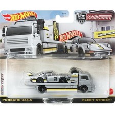 Hot Wheels Premium, Legends Transport Hauler and Porsche 934.5