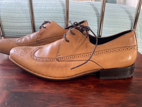 Mens anatomic leather lace - leather, up