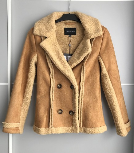 Ladies shearling jacket size - jacket, 6