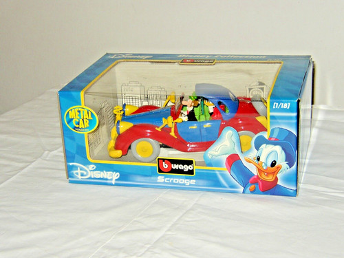 Burago disney scrooge car - burago,