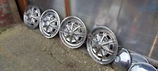 AUDI 100 S   STAINLESS STEEL WHEELTRIMS 1969 to 1976