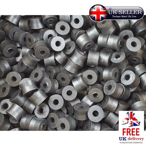 Solid rubber bush grommet - solid,