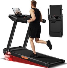 Treadmill Running Machine with Incline Foldable Electric Home Gym Fitness Cardio