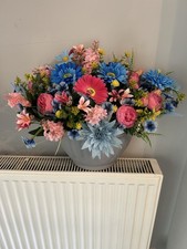Fence Planter With Artificial