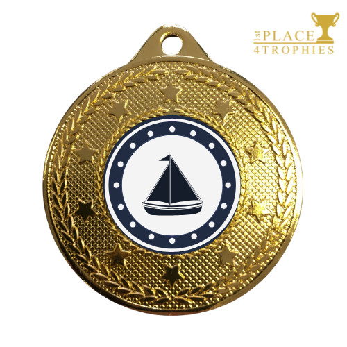 Sailing medal boating - boating, race