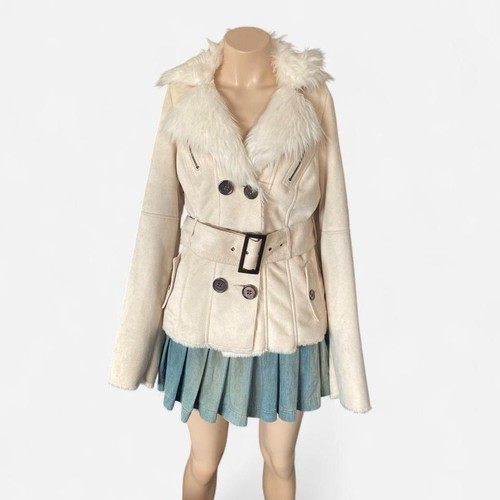 Jane norman faux fur - faux, cream