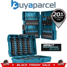 Makita E-03109 90 Piece Black Impact Torsion Screwdriver Bit Set High Durability