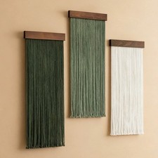 3 Colours Macrame Hanging Boho