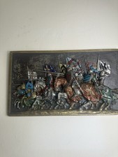3D Wall Plaque of Knights In